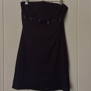 Vintage La Belle Strapless Tea Dress Size L